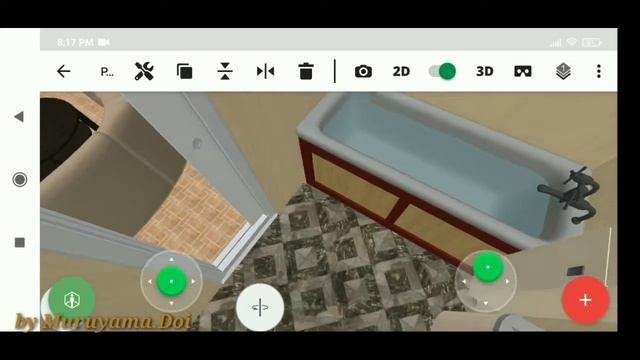 3D Building Sketch Project 1, wooden theme 3D sketch building смотреть онлайн