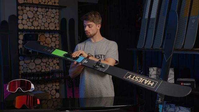 Majesty Supertour review - ready-to-go skitouring set (skis with pin bindings + skins) смотреть онлайн