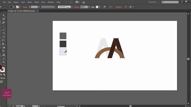Professional Logo Design | Adobe Illustrator CC | Tutorial ( Typography ) смотреть онлайн