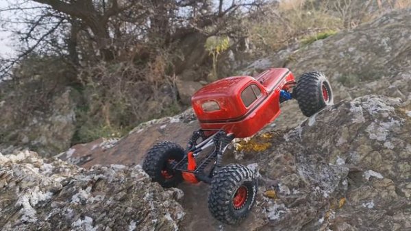 Traxxas TRX4 Custom LCG and SOA. Construction and testing!