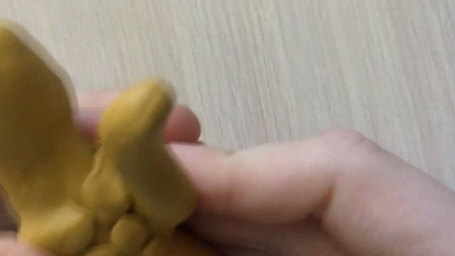 МК:Амстафф из пластилина|Как слепить американского стаффордширского терьера из пластилина.