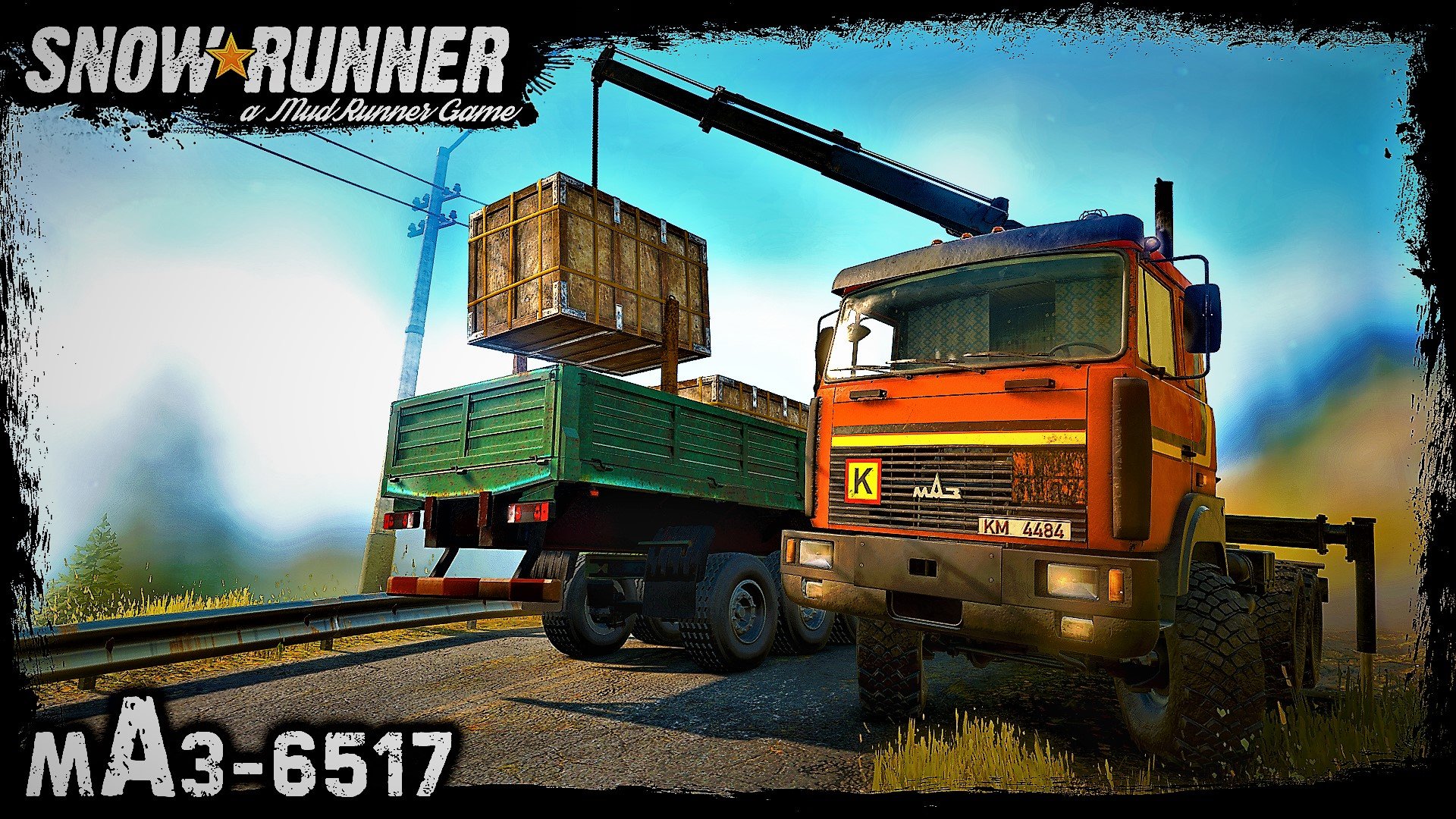 ВОССТАНОВЛЕНИЕ УПАВШЕЙ ЛЭП И МОСТА, РАСЧИСТКА ОПОЛЗНЕЙ |МАЗ| SNOWRUNNER | МИЧИГАН| БЛЭК-РИВЕР - #5