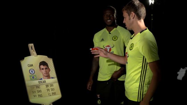 OSCAR, AZPILICUETA & MOSES REACT TO THEIR FIFA 17 STATS! смотреть онлайн