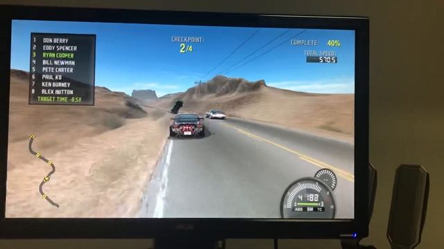 Need For Speed Pro Street Demo Mazda RX7 714bhp she’s very fast смотреть онлайн