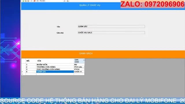 SOURCE CODE HỆ THỐNG BÁN HÀNG CHO ĐẠI LÝ MOBIFONE . C#- SQL смотреть онлайн