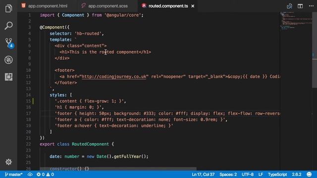 Styling Routed Angular Components with HostBinding смотреть онлайн