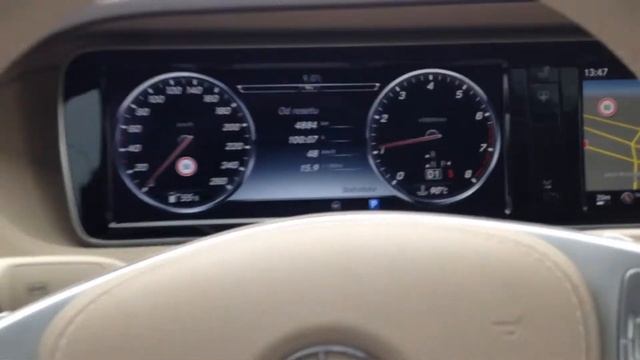 Mercedes S500 4Matic 0-150km/h смотреть онлайн