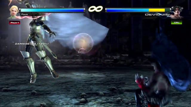 TEKKEN Tag 2 - Angel's "Angel Sword" Item Move смотреть онлайн
