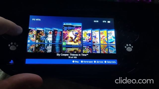 PS Vita (FAT, OLED, прошитая, 128 Гб, 100+ игр) смотреть онлайн