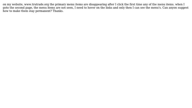 Wordpress: Primary menu items are dissapearing смотреть онлайн