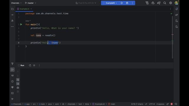 Обработка Ввода Пользователя на Kotlin: Исключение Пустых Значений смотреть онлайн