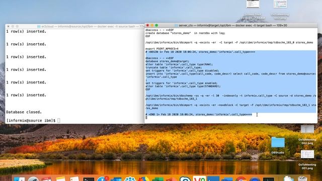Informix -- cdr migrate server demo -- Online data migration tool смотреть онлайн