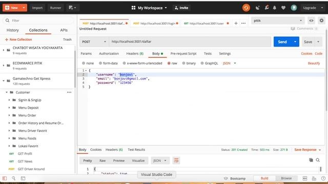 #10 Integrasi API Daftar dan Membuat Validation Form Daftar di React js, Bootstrap смотреть онлайн