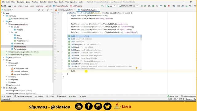 CRUD - ANDROID - API REST en JAVA Spring Boot - Parte 02 смотреть онлайн