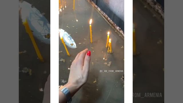 Что делают со свечами в церкви | Для чего вода над песком в церкви | Армянская церковь ААЦ смотреть онлайн