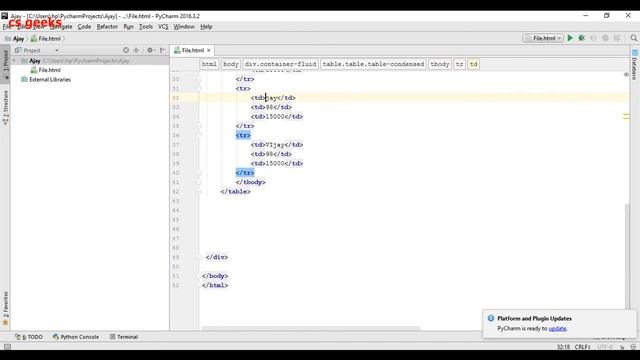Bootstrap for beginners 4 Simple , Condensed And Striped Tables ( हिन्दी) смотреть онлайн