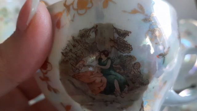 Чайный сервиз. "Мадонна". Германия. смотреть онлайн