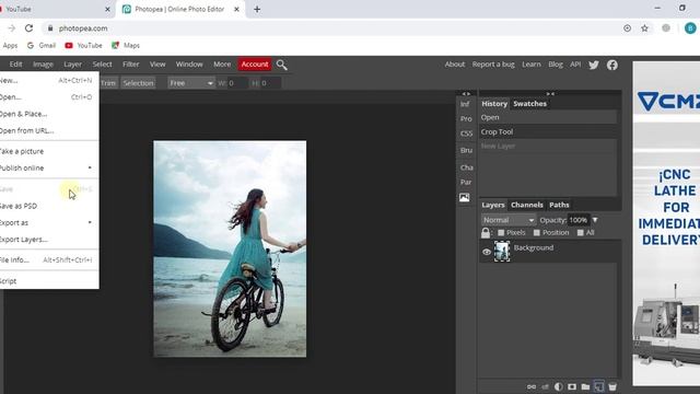 How to use photoshop in any mobile || Photopea online смотреть онлайн
