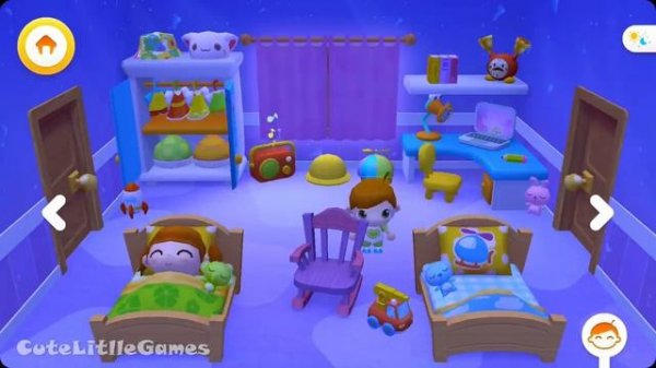 Sweet Home Stories | Toddlers Game #10 (Android Gameplay) | Cute Little Games