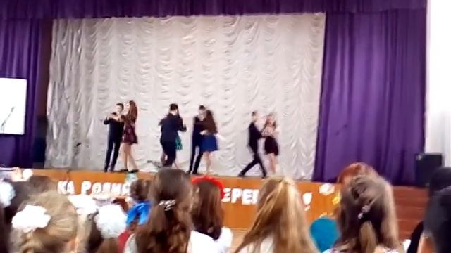 Легкий танец для школы — вальс смотреть онлайн