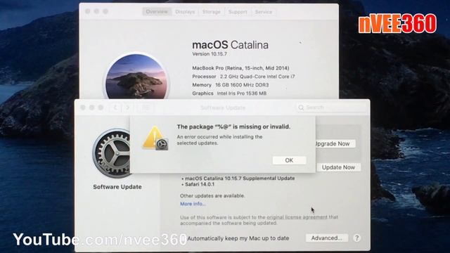 macOS Big Sur: "The package %@ is missing or invalid" Installation Error: смотреть онлайн