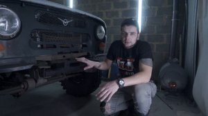 Установка площадки для лебедки на УАЗ 469