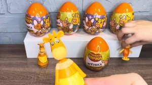 Открываем сюрпризы с Оранжевой коровой! Что внутри? Есть ли мармелад?