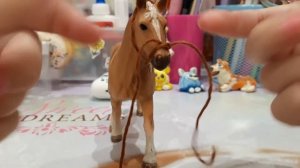 Как сделать уздечку для лошадей шляйх из ниток.