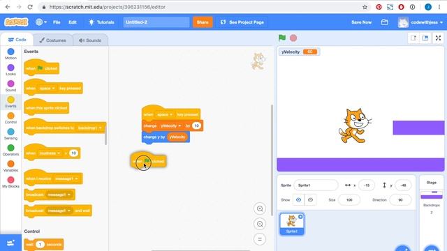 Scratch 3.0 Tutorial: Jump - P1 смотреть онлайн
