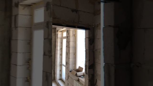 Перегородки из газобетона , как делать не надо ! смотреть онлайн