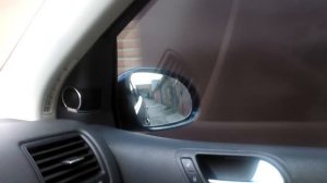 Зеркало с подстройкой при движении задним ходом