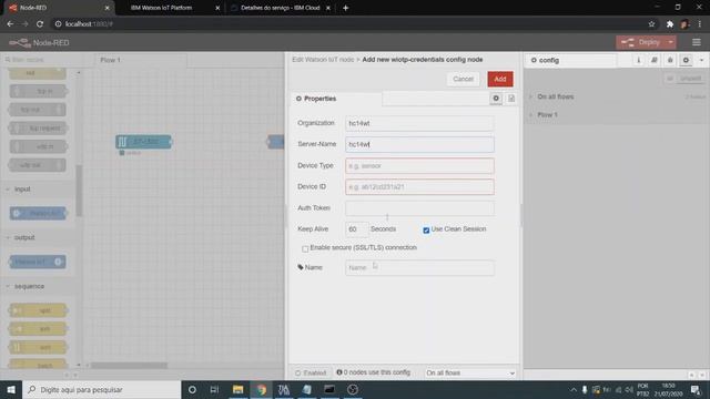 S7-1500/IBM Cloud - Node RED смотреть онлайн