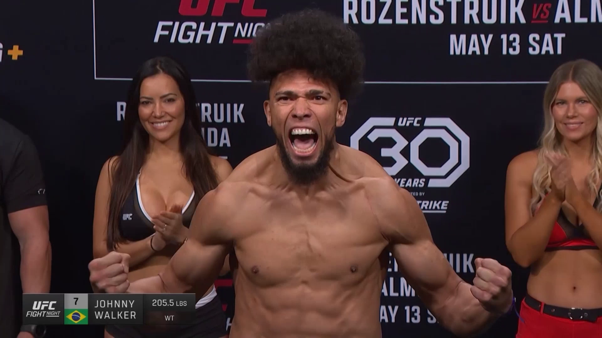 Ceremonial Weigh-In| UFC | MMA