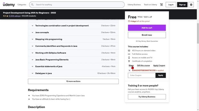 Udemy Latest Premium Online Courses With Certificates | Learn Java, Python, C, C++ & More | Hurry U смотреть онлайн