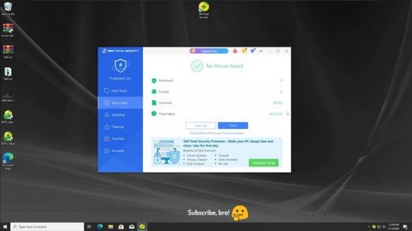 360 Total Security Antivirus VS Clutt4.5 Virus! | Antivirus Test