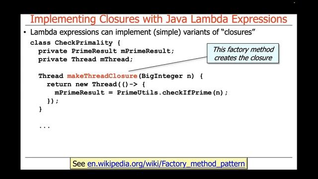 Implementing Closures with Java Lambda Expressions смотреть онлайн