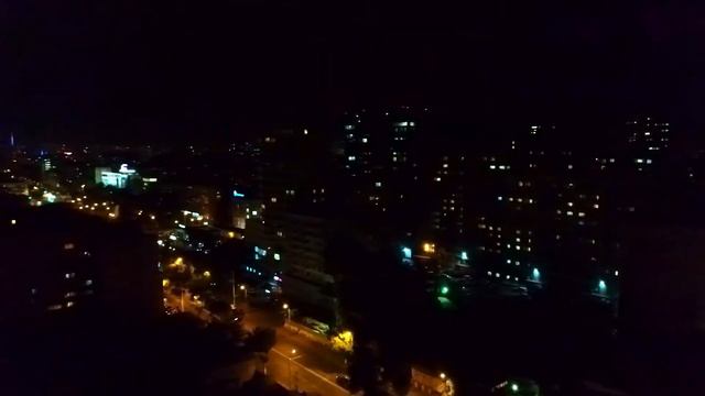 Вид из окна 16 этаж ул. Чкалова Ночь смотреть онлайн