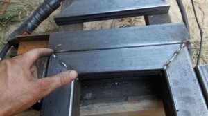 Как правильно проварить углы под 45 градусов, варим ступеньки