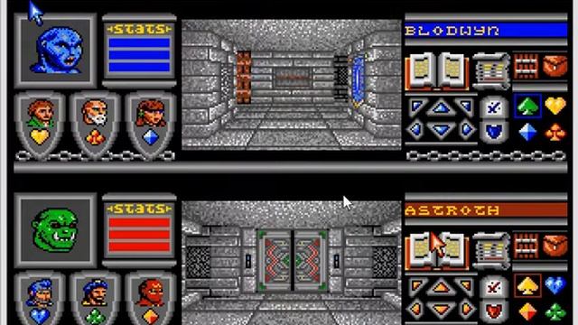 Bloodwych Remake in Java Day 4 Progress... смотреть онлайн