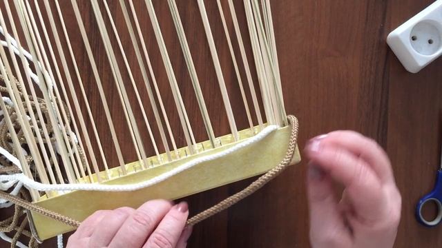 Корзинка плетеная. Своими руками. С крышкой. смотреть онлайн
