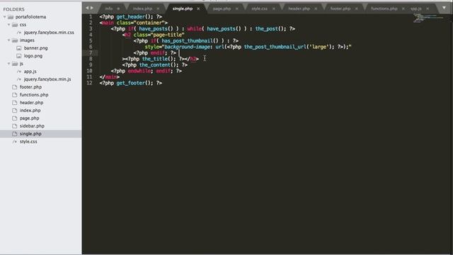 Wordpress #16: Las entradas y el single.php смотреть онлайн