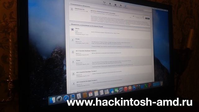 Как правильно обновлять Хакинтош - update my Hackintosh OS X Yosemite Developer Preview 7 смотреть онлайн