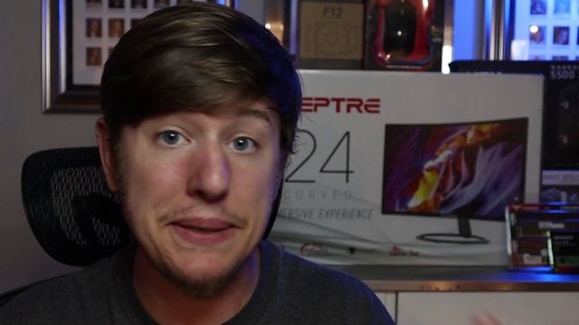 Sceptre 24in Curved Monitor Review | Is 75Hz Good Enough for Gaming? смотреть онлайн