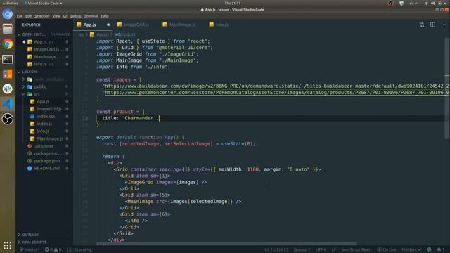 Simple ecommerce product page using React and Material UI смотреть онлайн