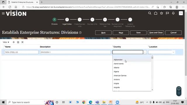 Oracle Fusion SCM Common Configuration II Enterprise Structure | Oracle Fusion SCM Basics | BISP SC смотреть онлайн