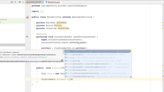 How to implement Entry Chip in Android- Part 1 смотреть онлайн