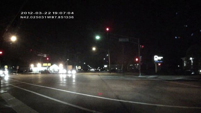 DOD GSE550 Car Dash Cam at night смотреть онлайн