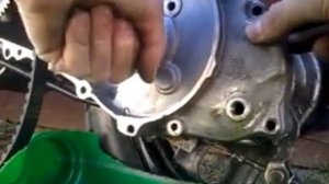 как разобрать  редуктор на хонде .такт .дио 27