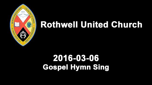 2016-03-06 - Gospel Hymn Sing смотреть онлайн