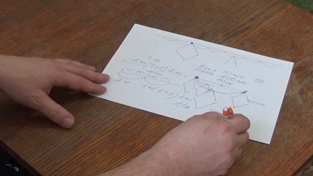 Расчёт посадки и изготовления трёхстенной сети рыболовной или ряжёвой рыболовной сети. Сеть ряжь. смотреть онлайн